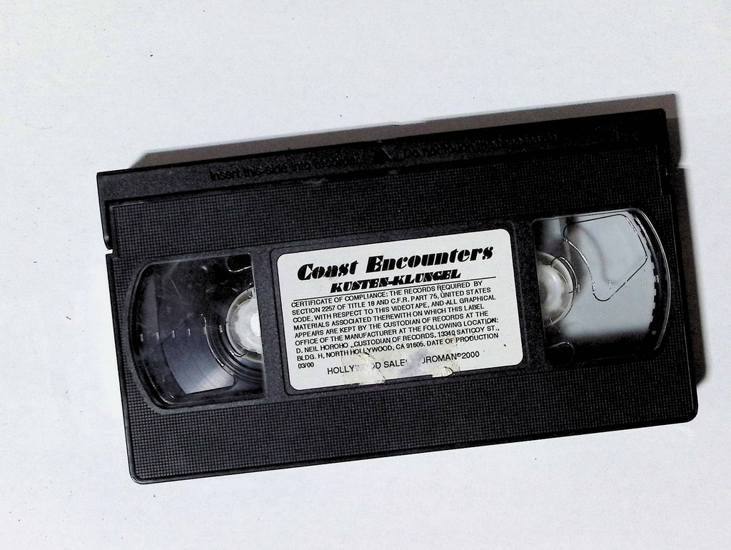 Coast Encounters Hollywood Sales Euroman Gay VHS 2000 103124JKVHS