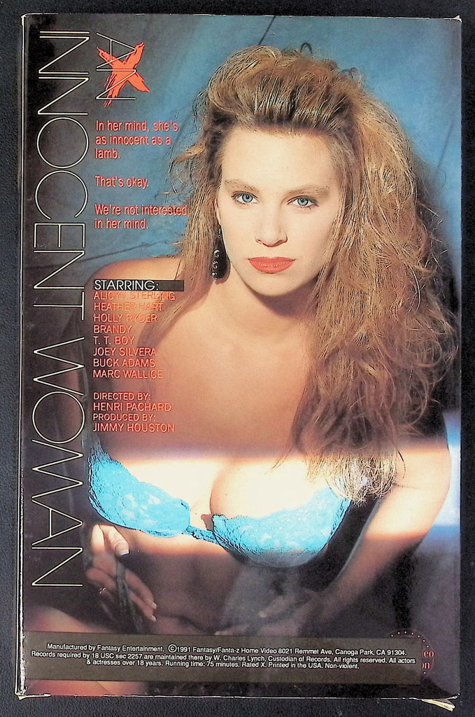 Innocent Woman ft. Alicyn Sterling, Heather Hart, Holly Ryder Adult VHS FantaZ 102225AKVHS3