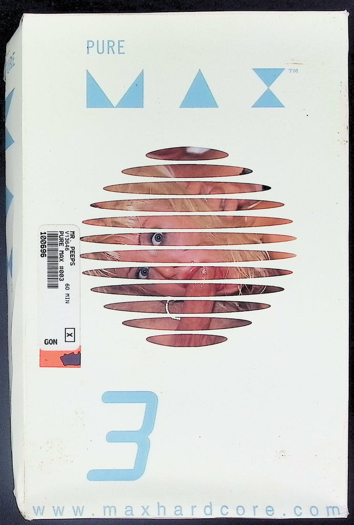Max Hardcore: Pure Max #3 ft. Candy Cotton, Fawna, Candi Daze Adult VHS 100625AKVHS4