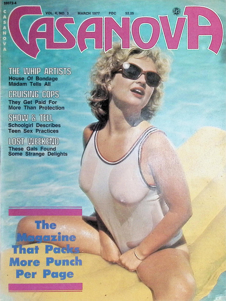 Casanova Magazine Vol 4 #3 1977 The Whip Artists House of Bondage   091926LLP2