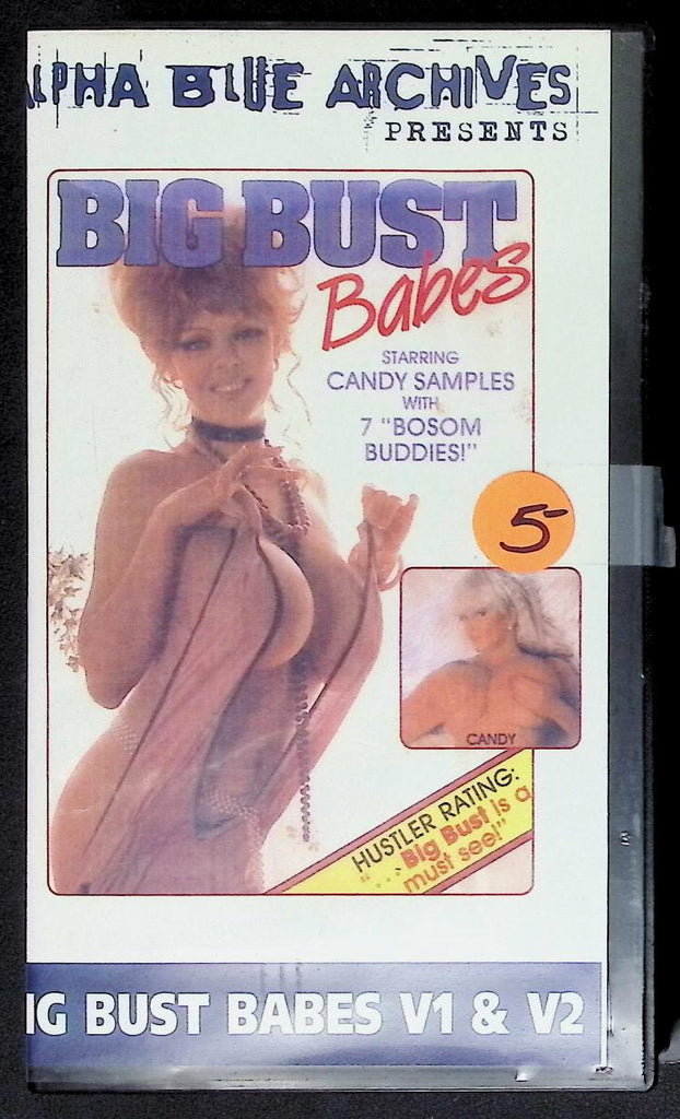 Big Bust Babes Starring Candy Samples VHS Alpha Blue Archives 080425AVHS2