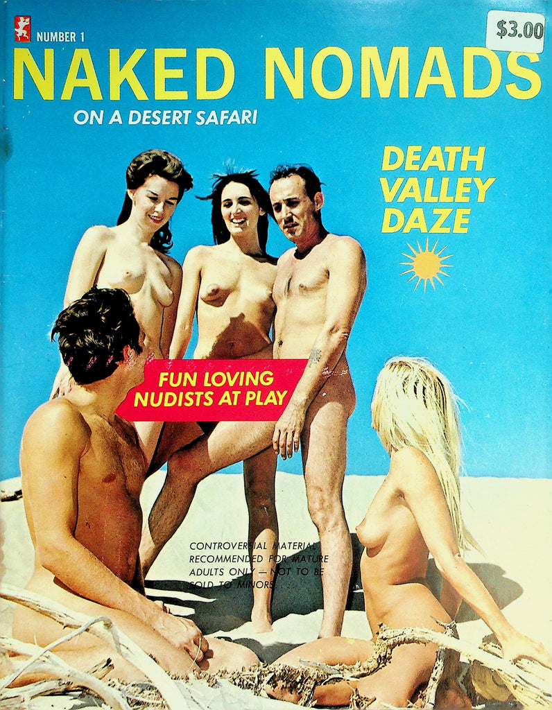 Naked Nomads Magazine   On A Desert Safari / Fun Loving Nudists At Play  #1 1960's  070126lmp-GSC