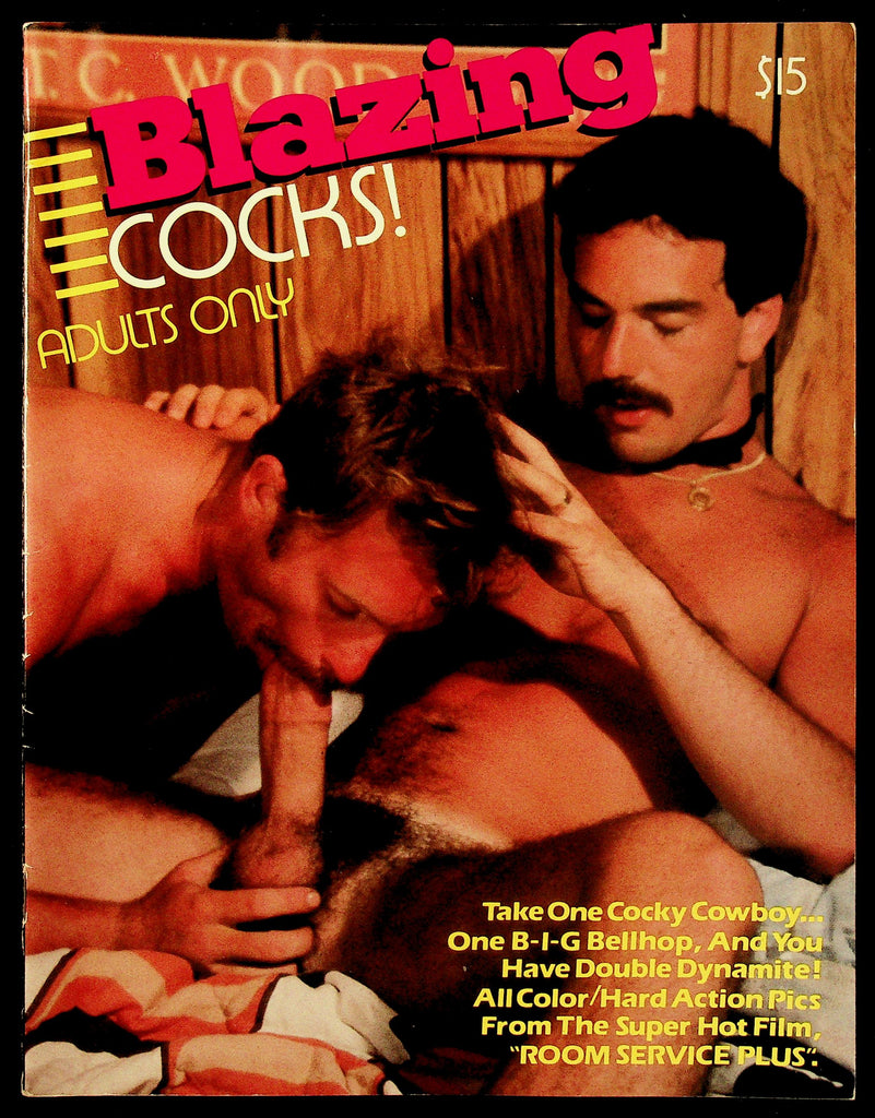 Blazing Cocks All Color Gay Pictorial 1980s/1990s Room Service Plus 090926HRP-101