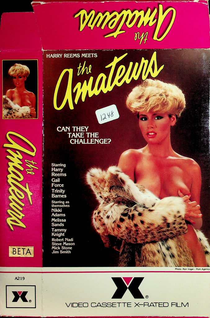 The Amateurs with Harry Reems Gail Force Trinity Barnes Adult VHS VCX 060926NAVHS5-10