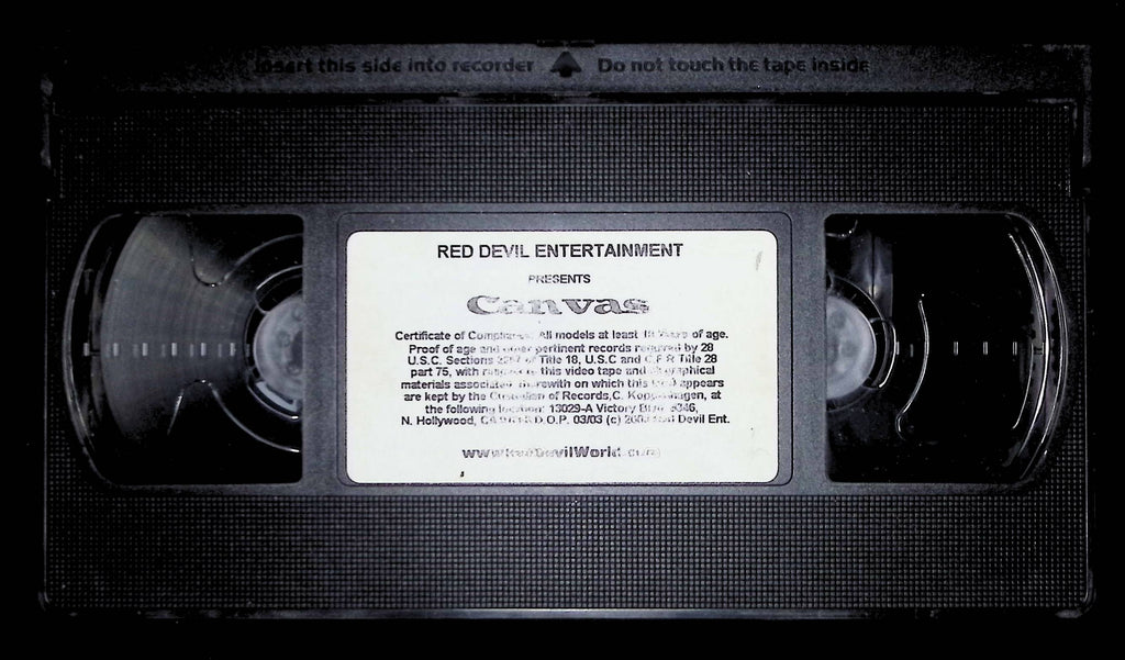 Canvas Red Devil Entertainment VHS 2003 031425DMVHS2