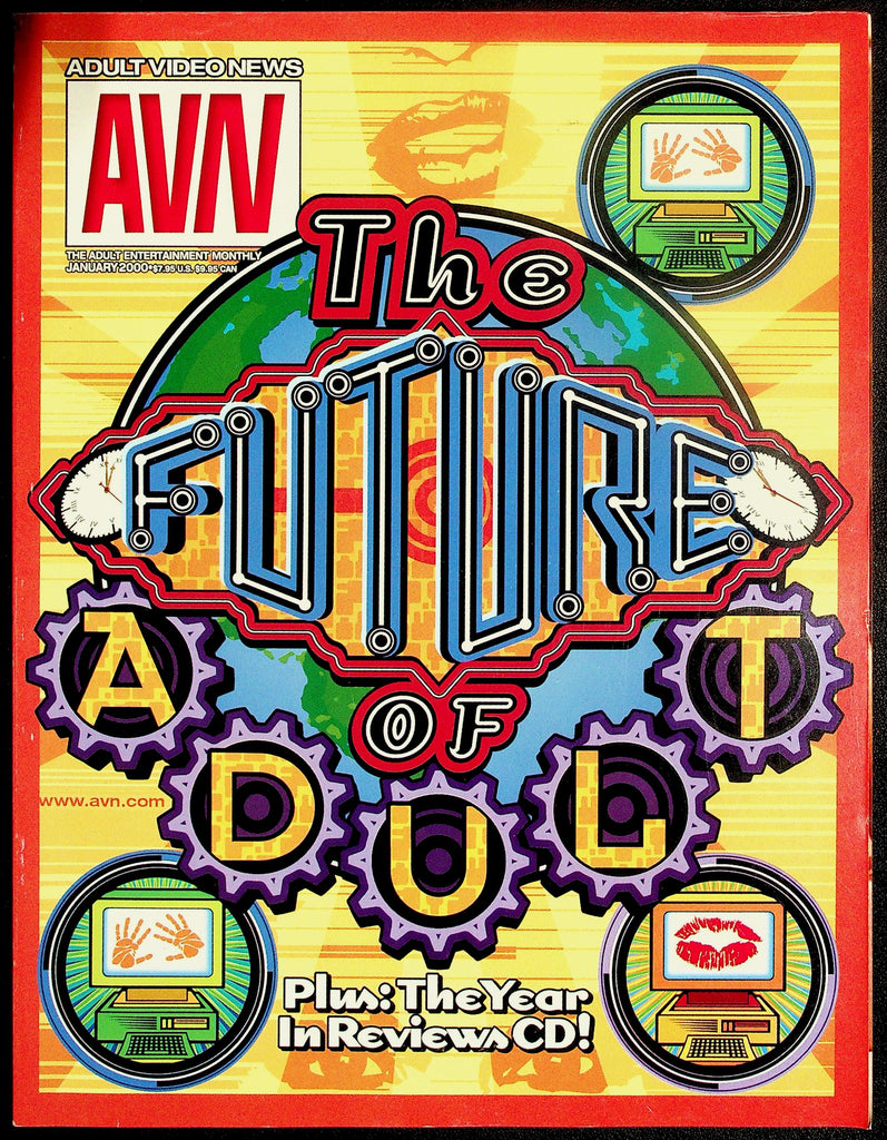 Adult Video News Magazine January 2000 The Future Of Adult 103026HRP-99