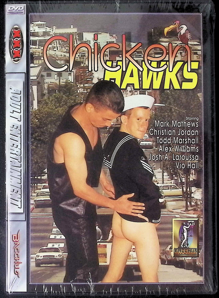 Chicken Hawks ft. Mark Mathews, Christian Jordan, Todd Marshall Gay DVD Bacchus 111225AKDVD