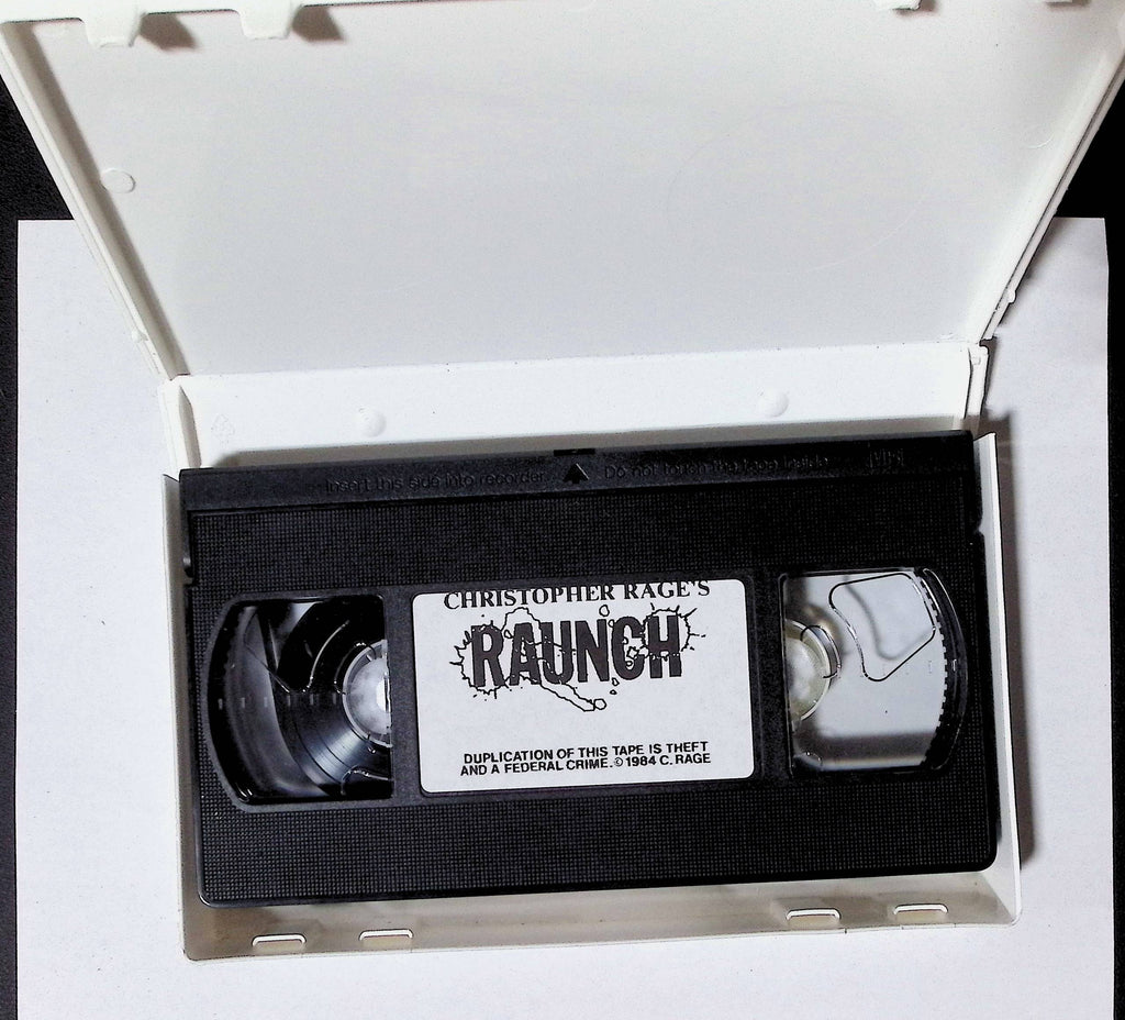 Christopher Rage's Raunch C. Rage Gay VHS 1984 103124JKVHS2