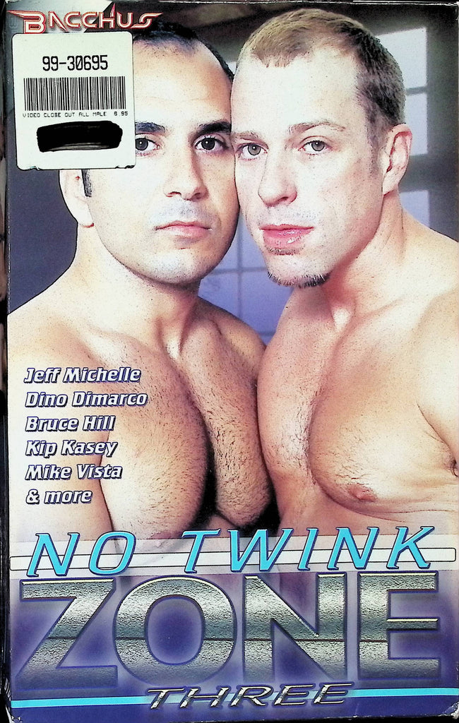 No Twink Zone 3 90min Bacchus Jeff Michelle Dino Dimarco Bruce Hill2004 bacchus Gay Male VHS 091924AMPVHS4