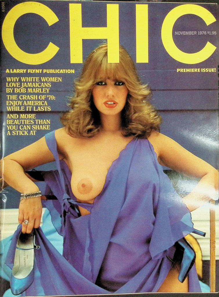 Chic Magazine November 1976 Larry Flynt Publication Why White Women Love Jamaican by Bob Marley 091926LLP2