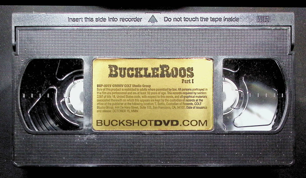 BuckleRoos Part 1 Colt Studio Group Gay VHS 2007 031425DMVHS2