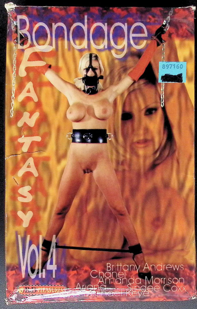 Bondage Fantasy Volume 4 Starring Brittany Andrews, Chanel, Amanda Morrison, Ariana, BDSM Fetish VHS B&D Pleasures Bon-Vue Enterprises 081125AVHS