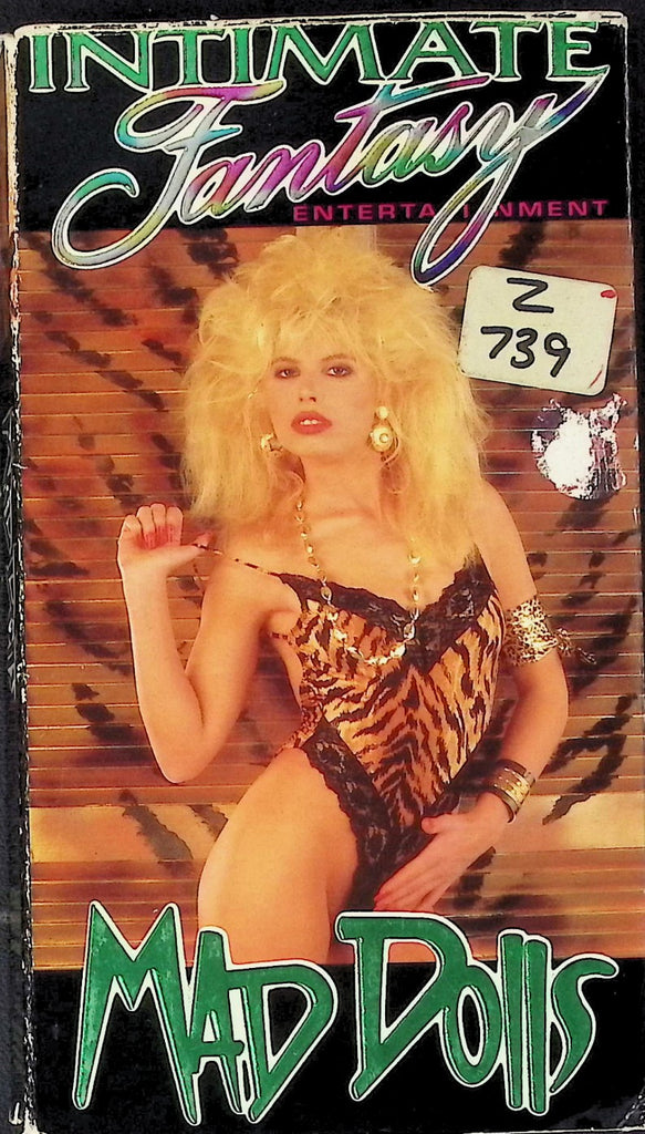 Mad Dolls Adult VHS 1992 Intimate Fantasy Entertainment Magnum 121025AKVHS3