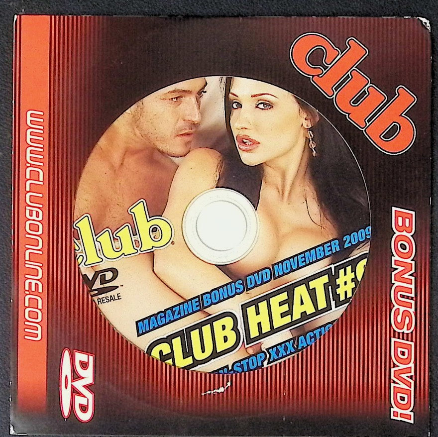 club Magazine Bonus DVD Nov 2009 Club Heat #9 Adult DVD 121725AKDVD-C49