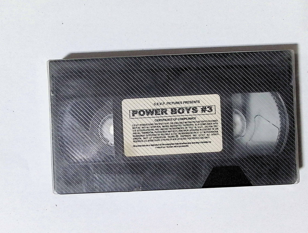 Power Boys #3 S.E.V.P. Gay VHS 2001 103124JKVHS2