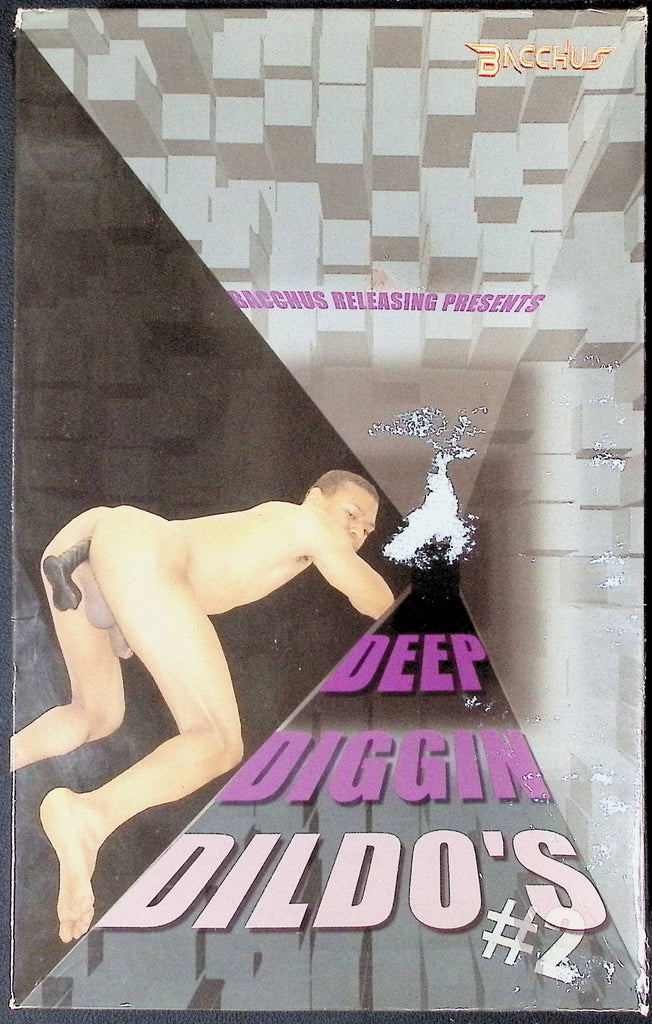 Deep Diggin Dildo's #2 Bacchus Releasing Gay VHS 2000 101024JKVHS5