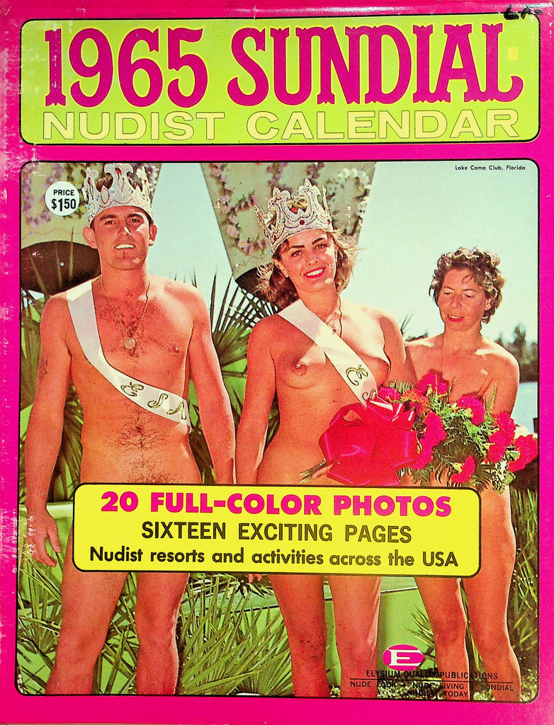 1965 Sundial Nudist Calendar  Nudist Resorts and Activities Across The USA  by elysium   070126lmp-GSC