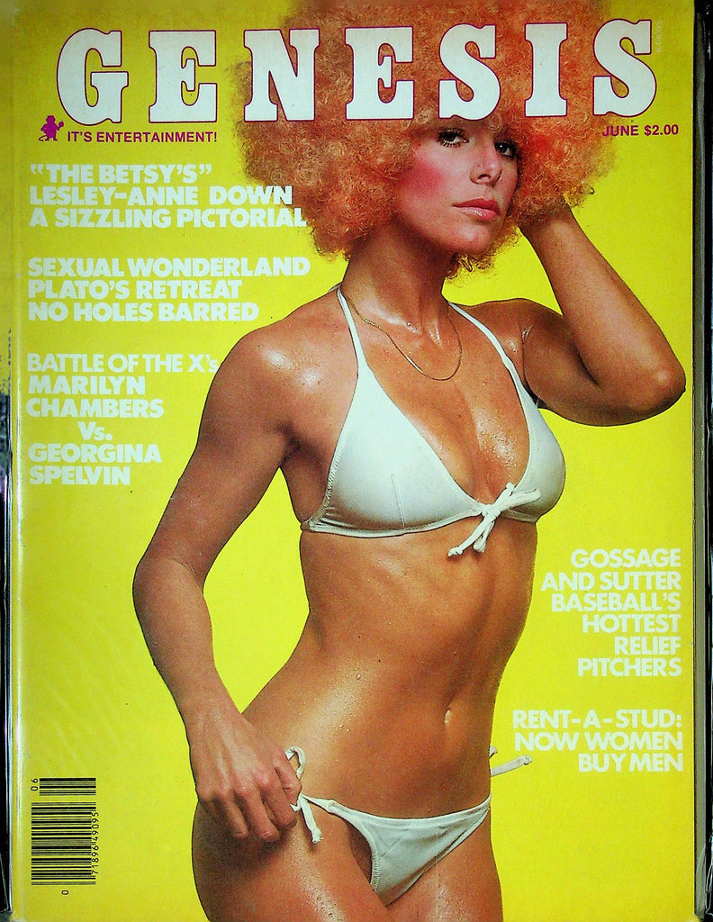 Genesis Magazine Marilyn Chambers & Georgina Spelvin June 1978 093024RP2