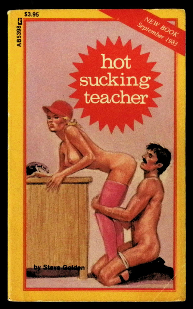 Hot Sucking Teacher by Steve Golden AB5398 Adult Paperback Book 080726HRP-16