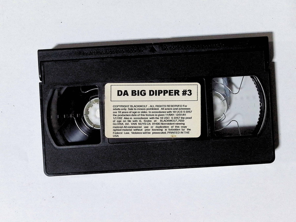 Da Big Dipper #3 Blackwolf Gay VHS 2002 103124JKVHS2