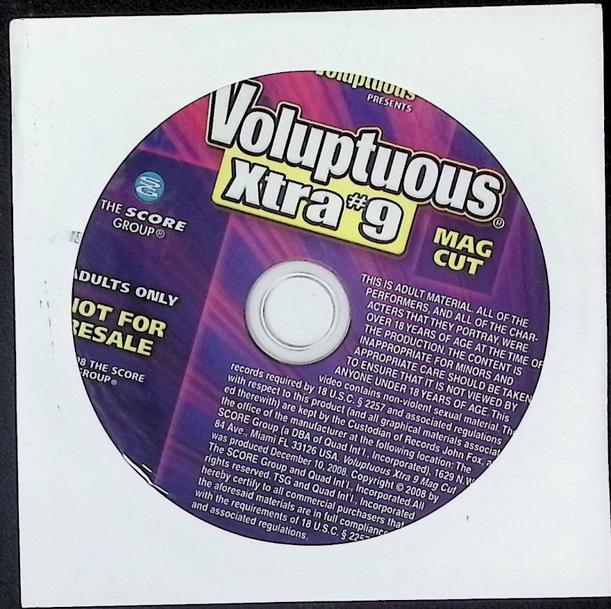 Voluptuous Presents Voluptous Xtra #9 Adult DVD Score Group 121725AKDVD-C53