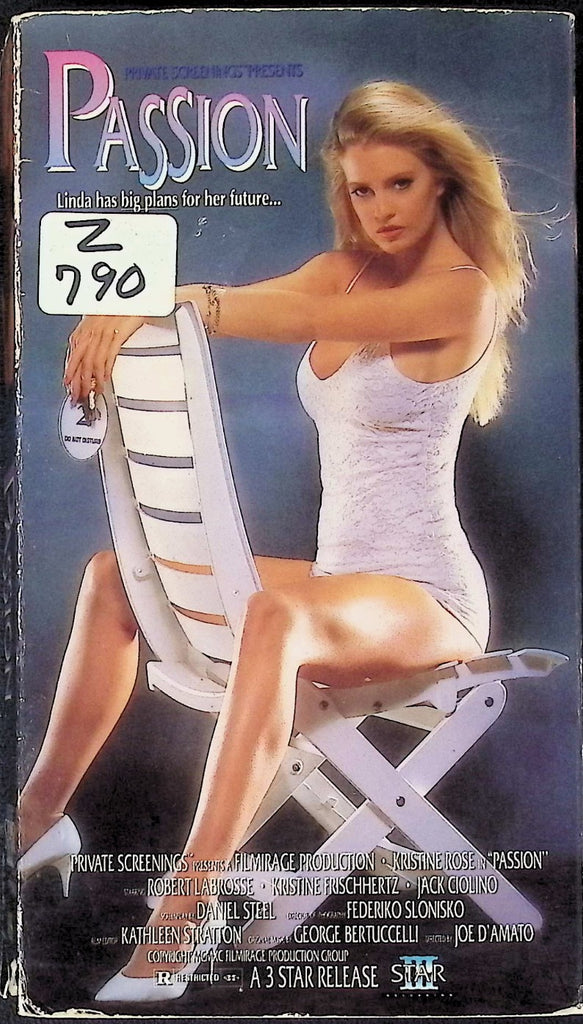 Passion ft. Kristine Rose, Robert Labrosse, Kristine Frishertz Adult VHS Private Screening 3-Star 121025AKVHS3