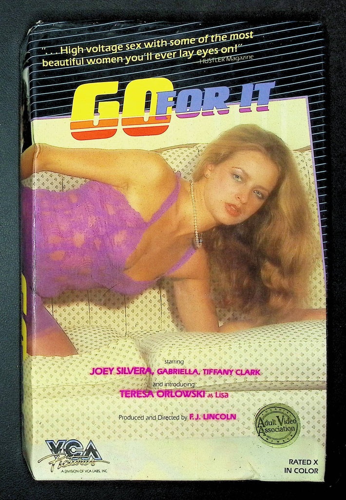 Go For It VCA VHS Joey Silvera Tiffany Clark 041625DMVHS2