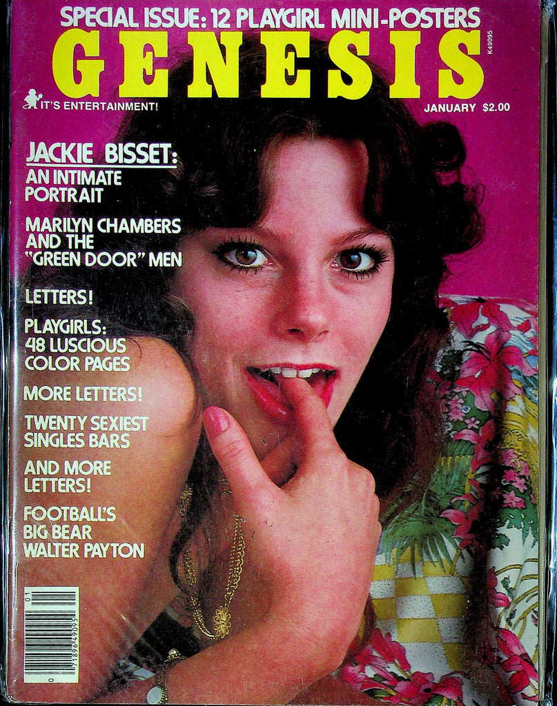 Genesis Magazine Jackie Bisset & Marilyn Chambers January 1978 093024RP2