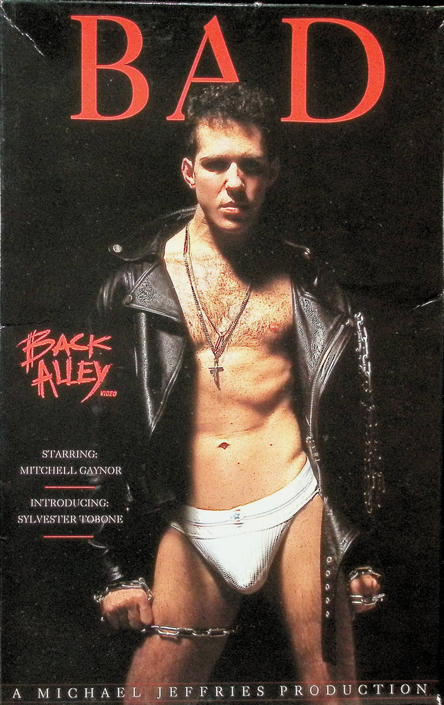 BAD Black Alley Video Mitchell Gaynor Sylvester Tobone Michael Jeffries Prod 1995 Gay Male VHS 091924AMPVHS4
