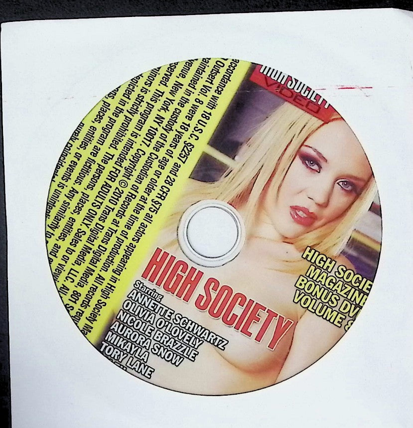 High Society Mag Bonus DVD #8 ft. Annette Schwartz, Olivia O'Lovely, Nicole Brazzle 121725AKDVD-C65