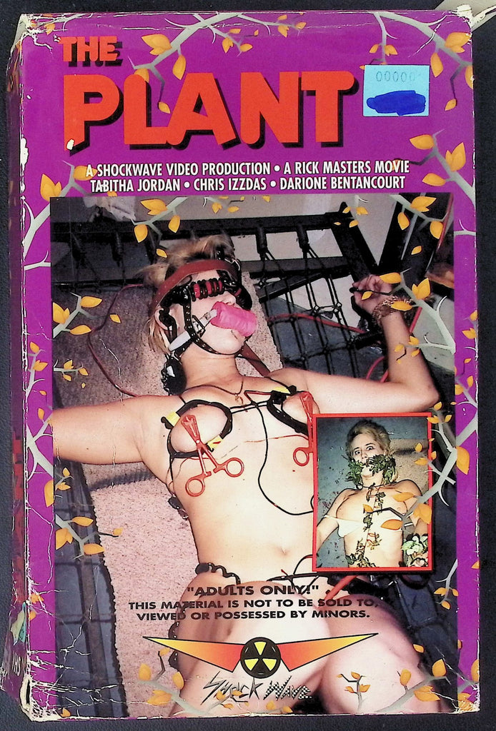 The Plant ft. Tabitha Jordan, Chris Izzdas, Darione Bentancourt BDSM Fetish VHS 1994 ShockWave 100625AKVHS4