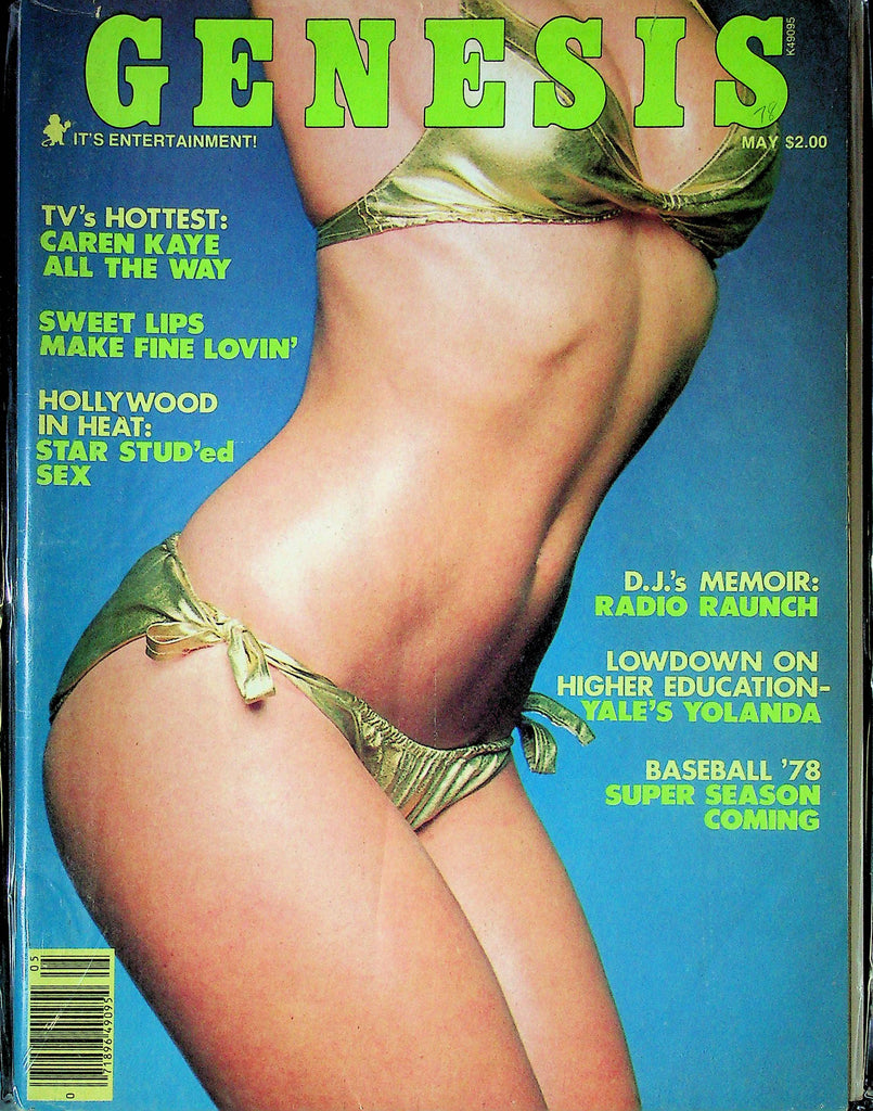 Genesis Magazine Caren Kaye May 1978 093024RP2