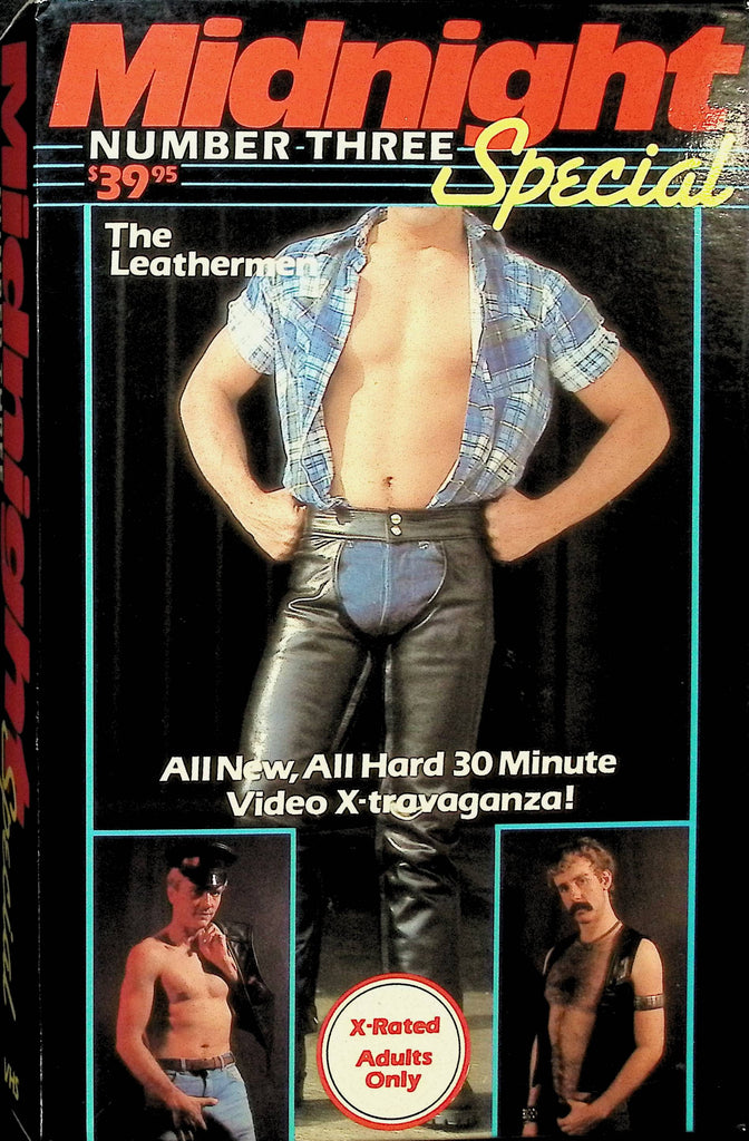 Midnight Special #3 The leathermen Kennith holloway Film Gay Male VHS 091924AMPVHS4