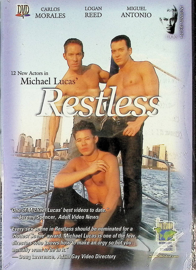 Michael Lucas' Restless DVD Carlos Morales, Logan Reed, Miguel Antonio Lucas Ent. 040124tsdvd