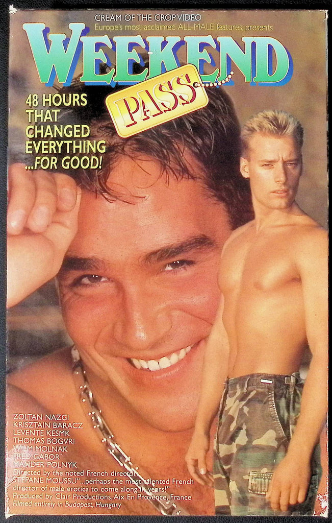 Weekend Pass Cream Of The Crop Video Gay VHS 1998 101024JKVHS5