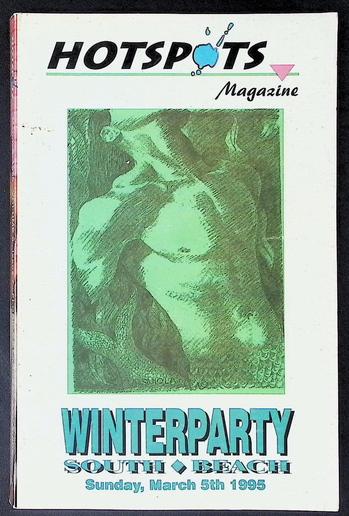 Hotspots Magazine Winter Party South Beach Gay Digest Volume 9 Issue 7 March 1995 010726AKP