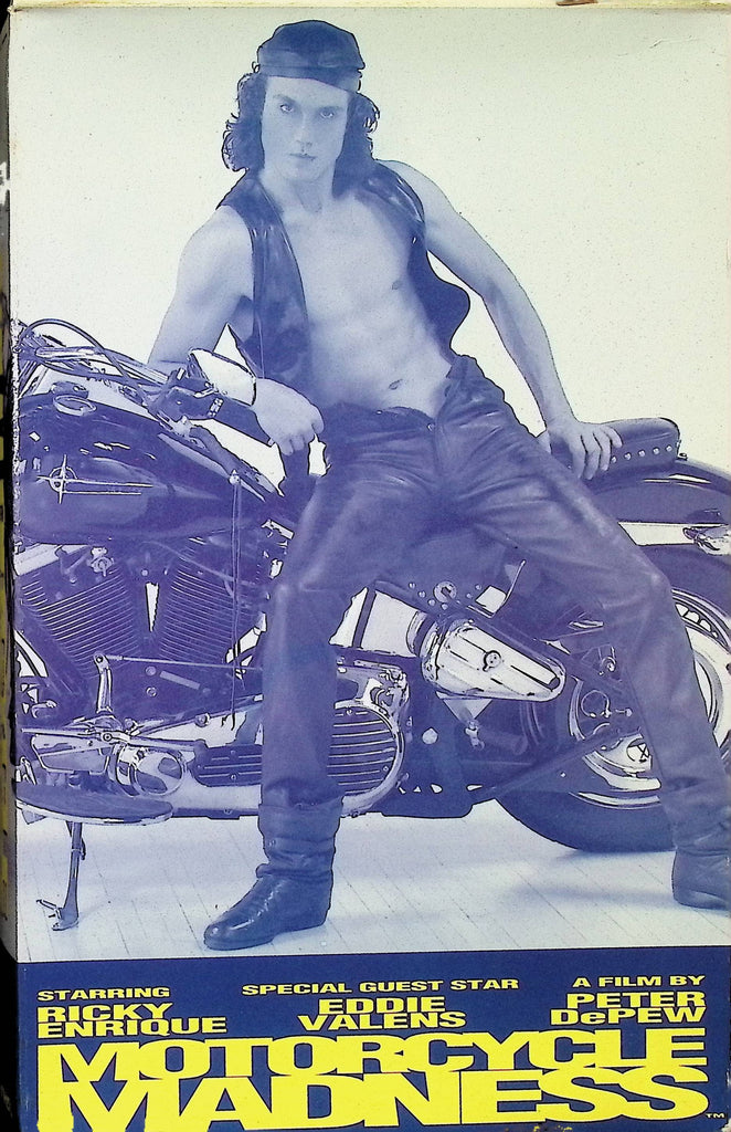 Motorcycle Madness Ricky Enrique Eddie Valens Peter DePew 1991 Gay Male VHS 091924AMPVHS4