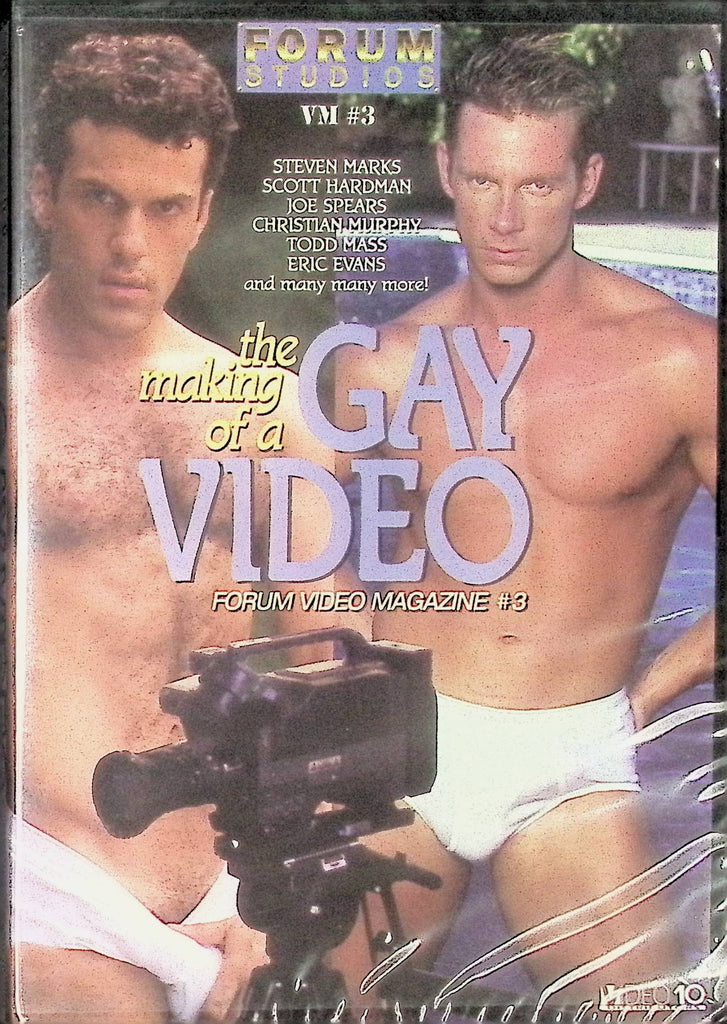 Forum Video Magazine #3. The Making Of A Gay Video DVD Steven Marks, Scott Hardman, Joe Spears 2006 Forum Studios 040324tsdvd