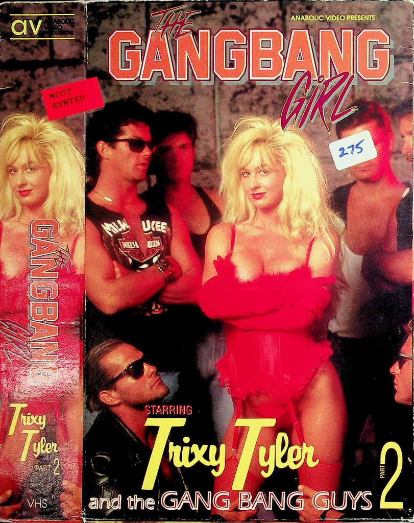 The Gangbang Girl Starring Trixy Tyler Part 2 17 Guys Adult VHS Anabolic 052226NAVHS-11