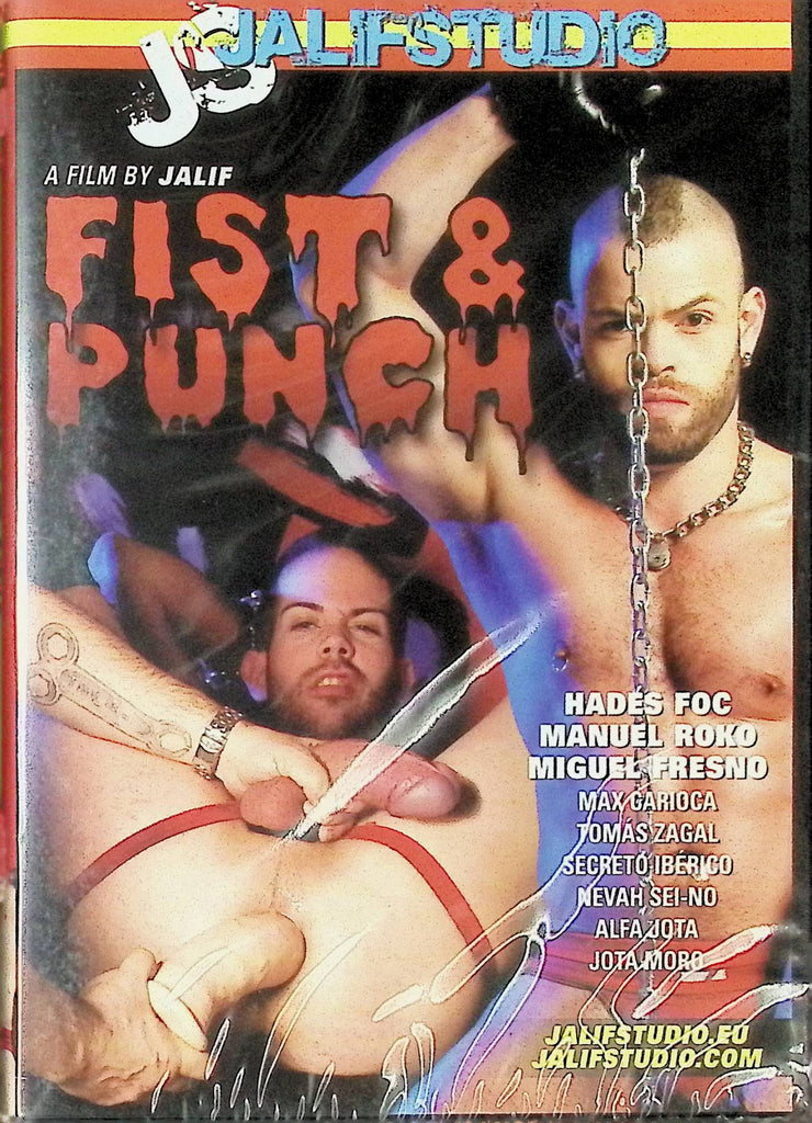 Fist & Punch DVD Max Carioca, Tomas Zagal, Alfa Jota 2012 Jalif Studio 040324tsdvd