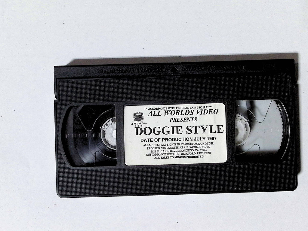Doggie Style All Worlds Video Gay VHS 1997 103124JKVHS2