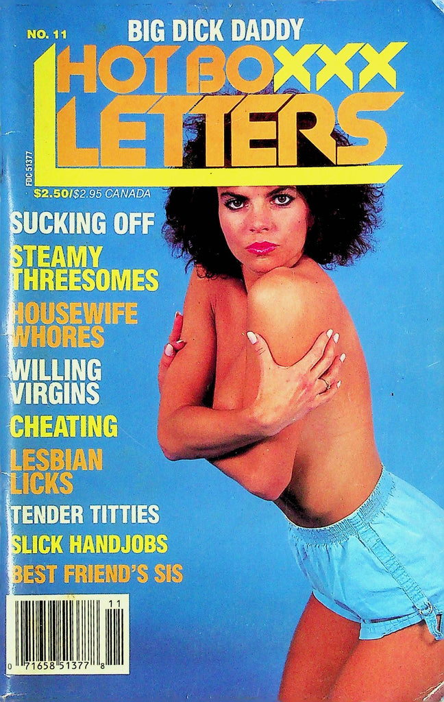 Hot Boxxx Letters Men's Digest Magazine Steamy Threesomes No.11 February 1988 062124RP2