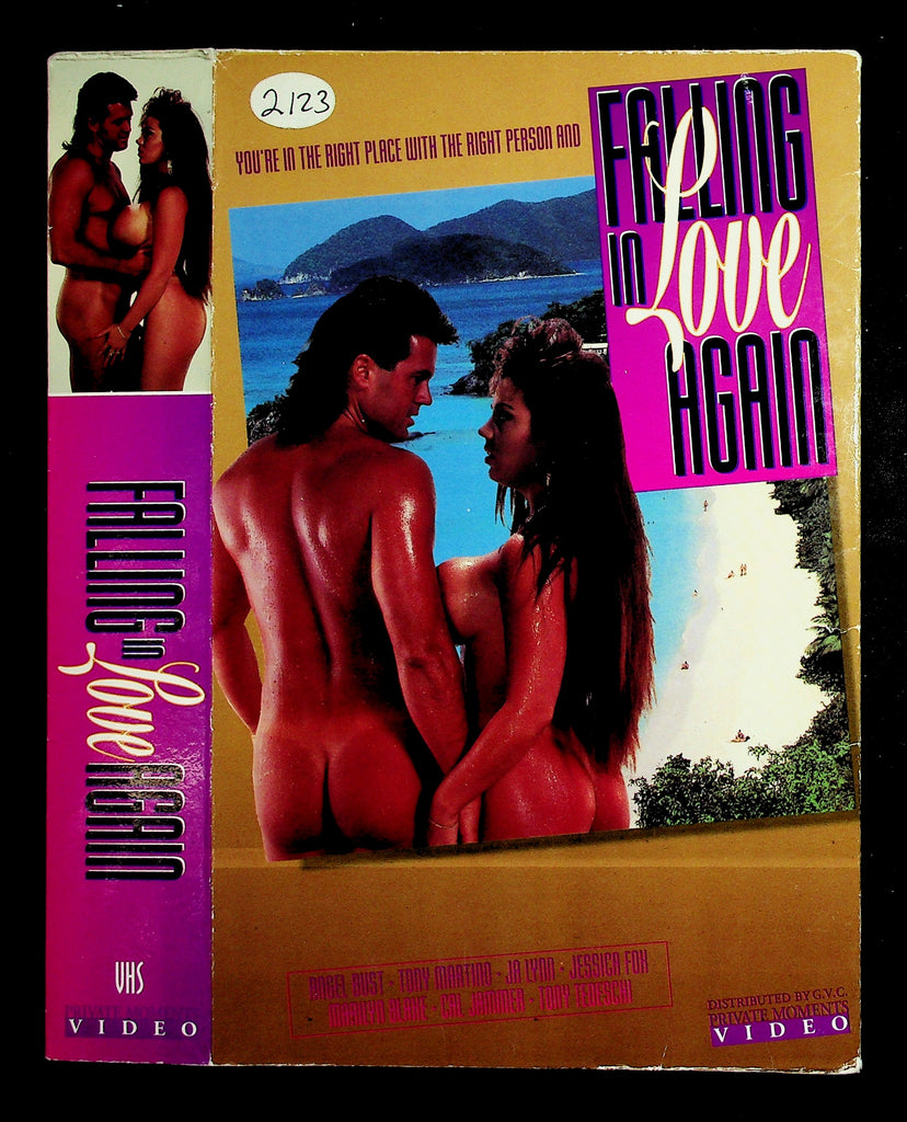 Falling In Love Again Angel Bust Tony Martino Ja Lynn Adult VHS Private Moments 042826NAVHS2-5