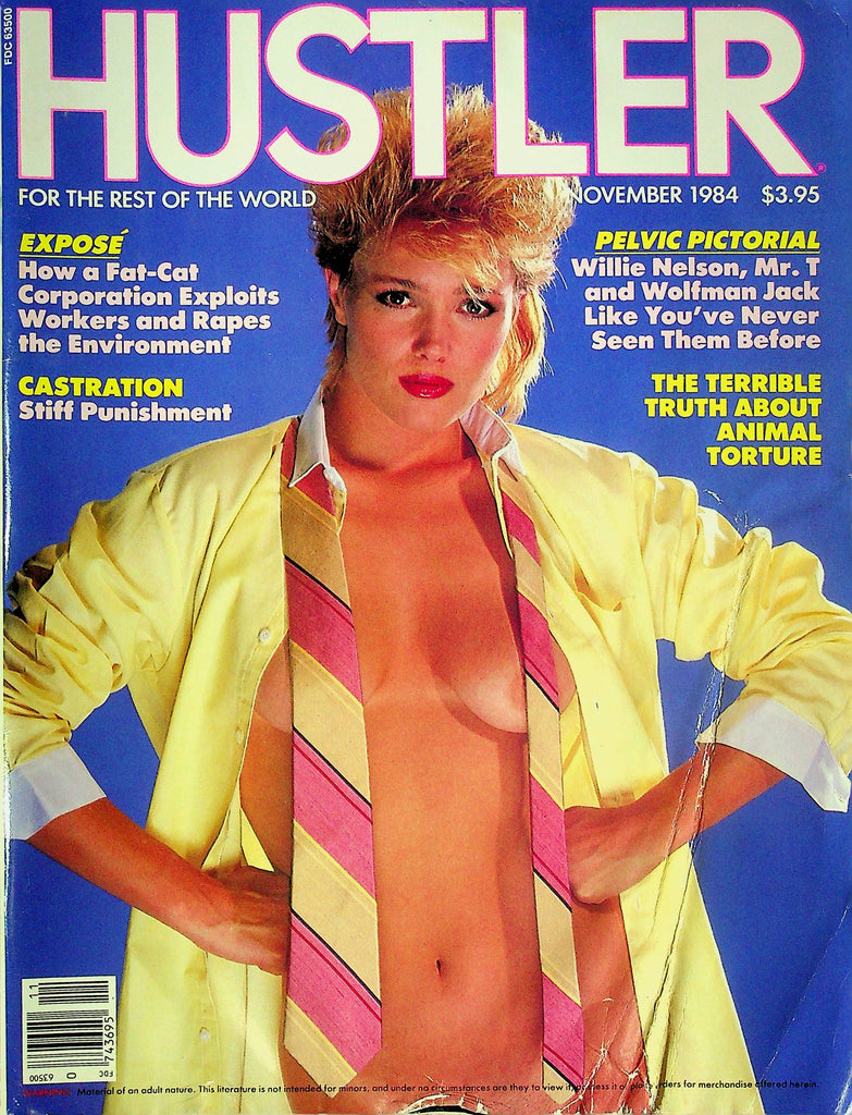 Hustler Men's Magazine Helene & Pamela November 1984 081624RP