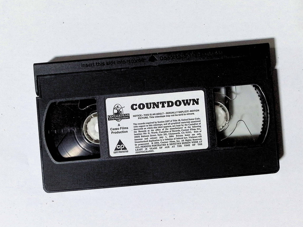 Countdown Centaur Films, Inc. Gay VHS 2004 103124JKVHS2