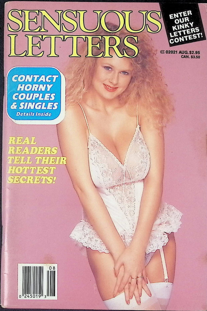 Sensuous Letters Magazine Adult Digest August 1991 011426AKP-88