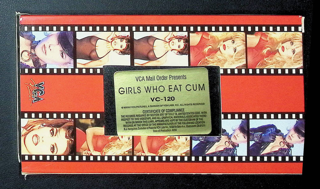 Girls Who Eat Cum VCA VHS 1994 011925DMVHS3