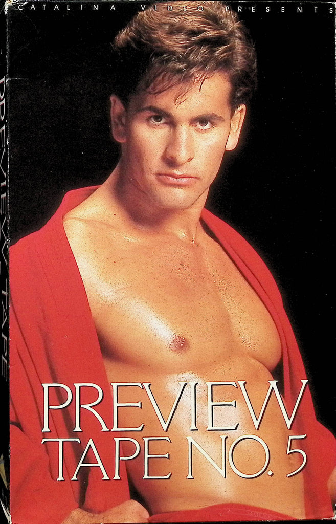 Preview Tape #5 Catalina Video 60min 1991 Laguna Pacific Lex Baldwin Gay Male VHS 091924AMPVHS5