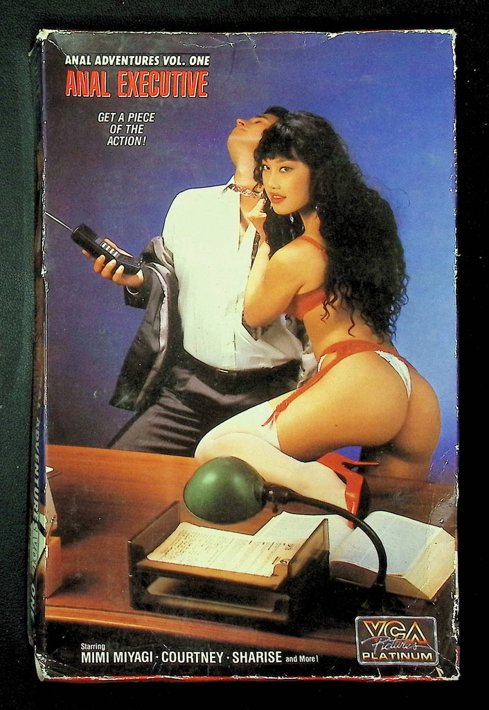 Anal Adventures Vol. 1 Anal Executive VCA VHS 1992 Mimi Miyagi Courtney Sharise 041625DMVHS2