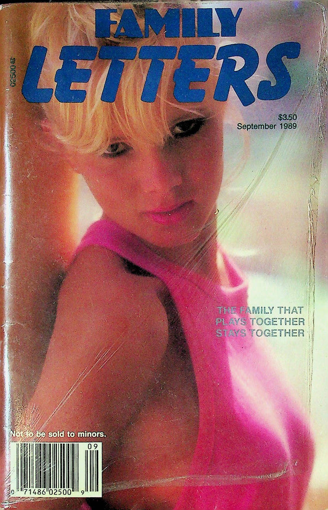 Family Letters Men's Digest Magazine September 1989 062124RP2